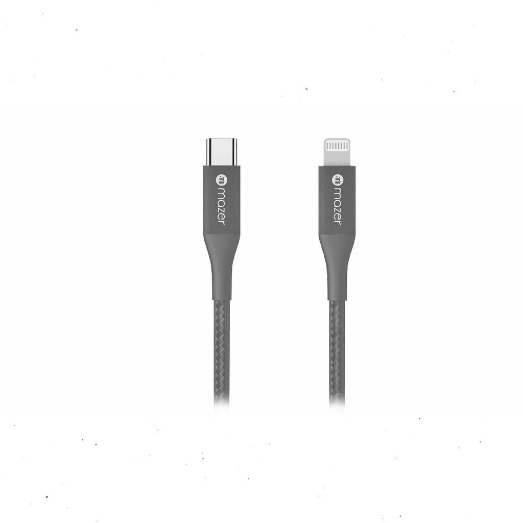 Combo (Pin sạc dự phòng Mazer Power.Boost Supper Mini 10.0V2 - 10.000mAh + Cáp USB-C to Lightning Mazer ALU.DURA.TEK II