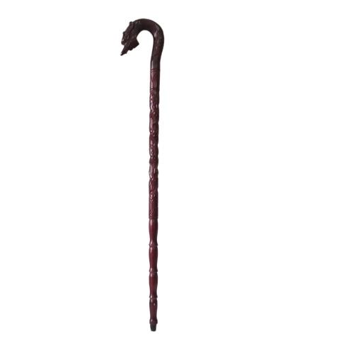 Cây Batoong Gỗ Đầu Rồng Cho Người Già Gỗ Tự Nhiên Kích Thước 90cm x 3,5cm