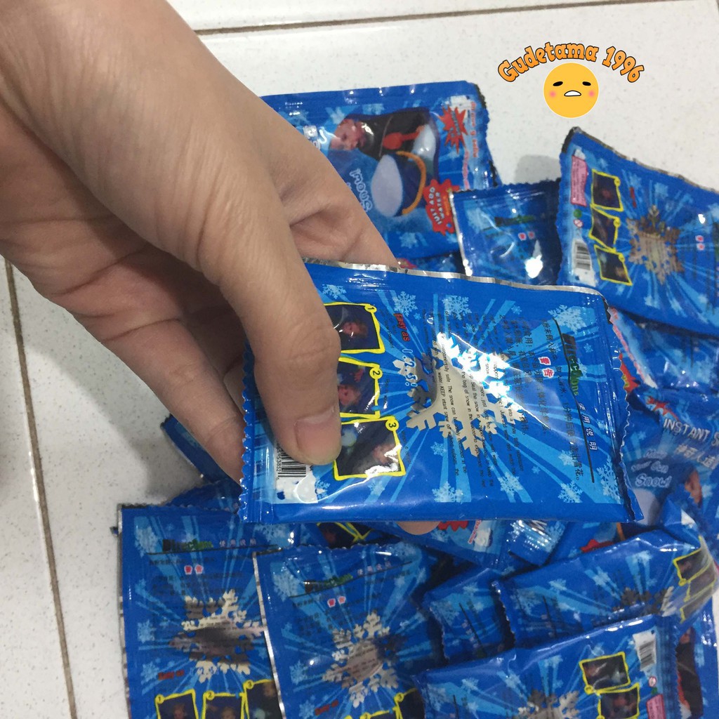 Tuyết Nhân Tạo - Tuyết xanh bông bạc 10 gram