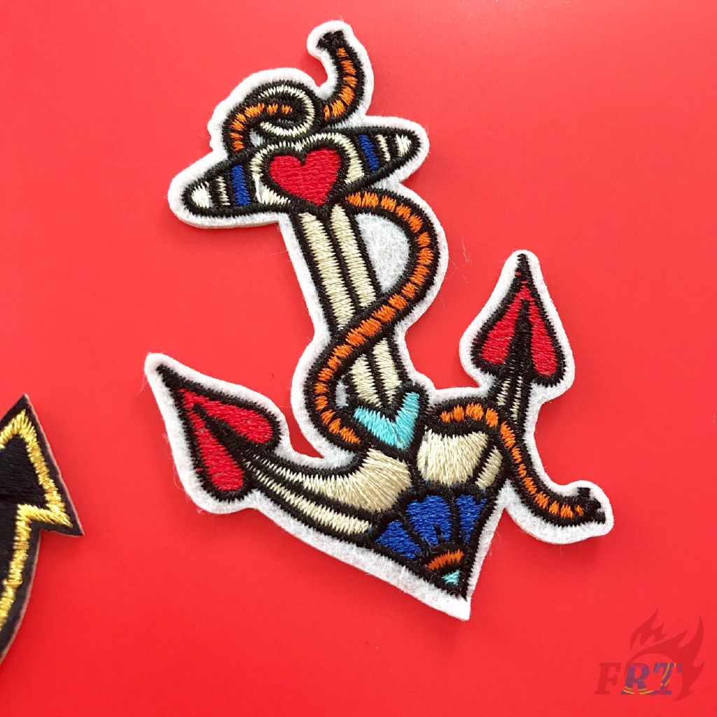 ☸ Miếng Vá Mỏ Neo Thể Thao Ngoài Trời - Miếng Vá Neo ☸ 1 Sticker Ủi Thêu Hình Huy Hiệu