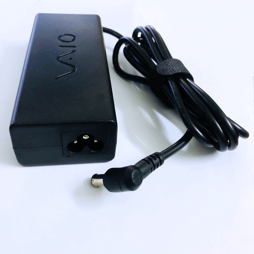 Sạc Laptop Sony Vaio chính hãng 19.5V - 4.7A, adapter Sony chân to 6.5mm x 4.4mm