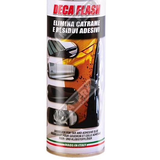 Tẩy keo, nhựa đường và cặn nước mưa Deca 250ml, Hàng Ý