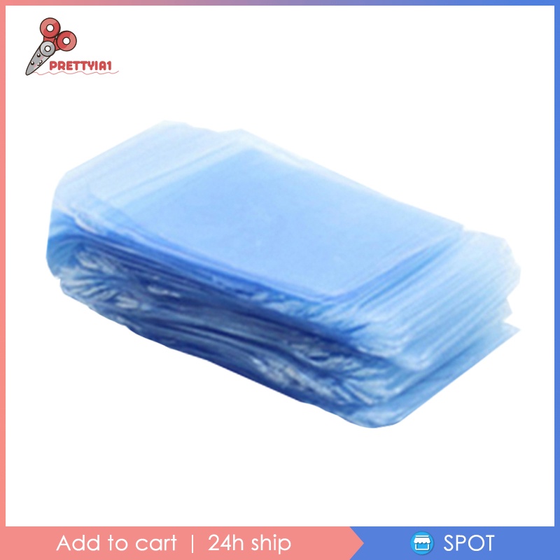 [Prettyia1] 100 Túi Zip Trong Suốt Có Thể Đóng Lại Dùng Đựng Trang Sức