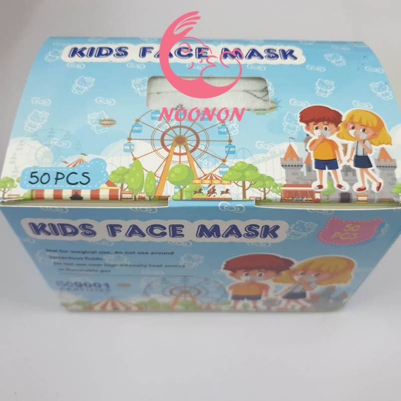 Khẩu Trang 𝑭𝑹𝑬𝑬𝑺𝑯𝑰𝑷  Hộp 50 chiếc khẩu trang y tế trẻ em 3 lớp