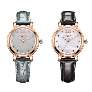 Đồng hồ nữ đeo tay Julius Hàn Quốc JA-945 dây da cá tính