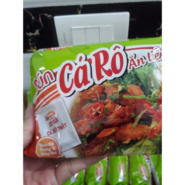 1 thùng bún cá rô đồng Melyfood (Có gói cá rô thật