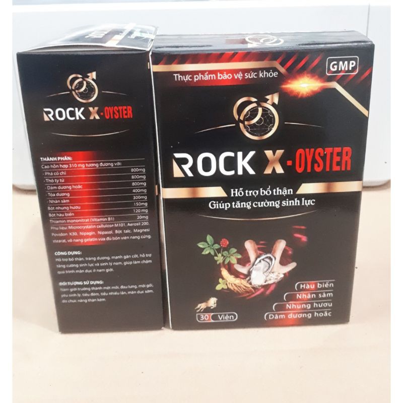 [TĂNG CƯỜNG SINH LÝ][CHÍNH HÃNG] TINH CHẤT HÀU BIỂN ROCK X-OYSTER _KHẲNG ĐỊNH BẢN LĨNH PHÁI MẠNH