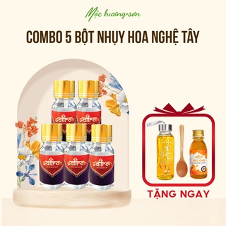 Combo 5 bột Nhụy Hoa Nghệ Tây SAFFRON BAHRAMAN 1Gr