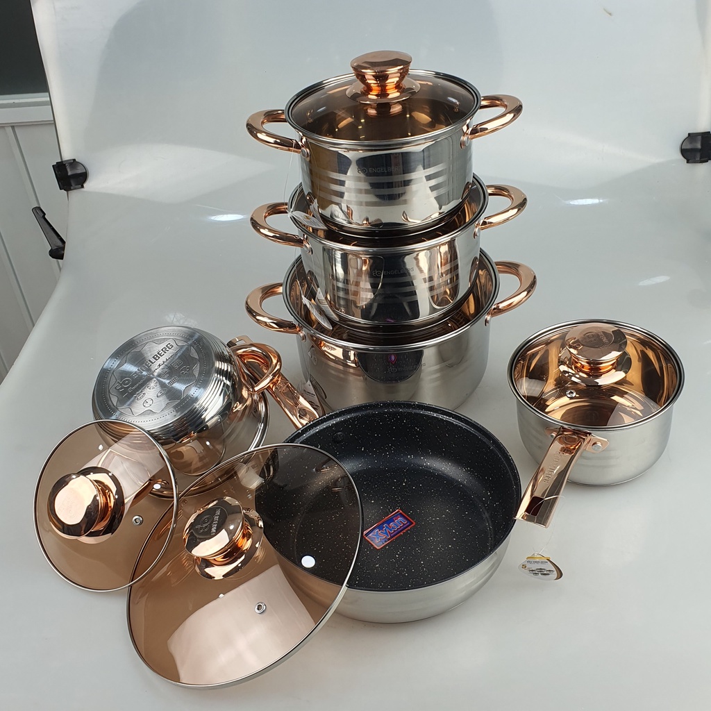 Bộ Nồi Đức 6 Món - 12 CHI TIẾT SANG TRỌNG