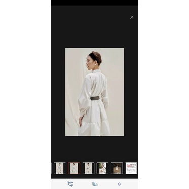 Pass váy trắng new tag Maven