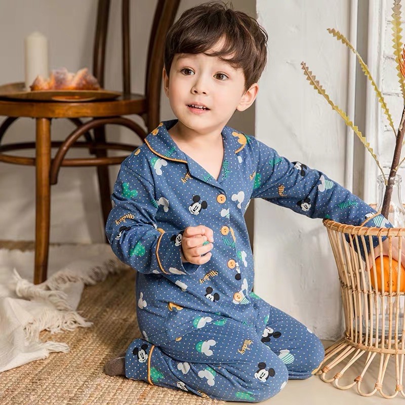 Bộ pyjama cotton Mickey