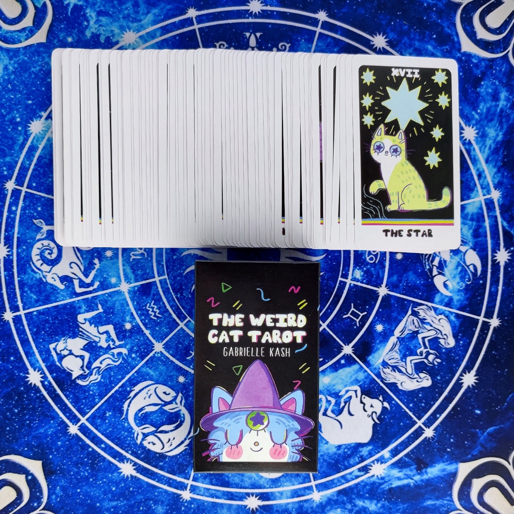 Bộ Bài The Weird Cat Tarot Nifoki A2