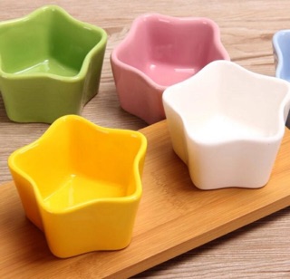 Bát ăn dặm gốm sứ hình sao