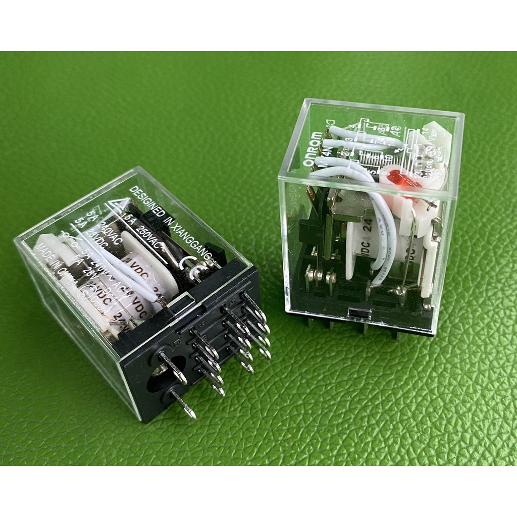 Relay omron 24V 14P 5A - linh kiện điện tử QUỲNH DIỄN