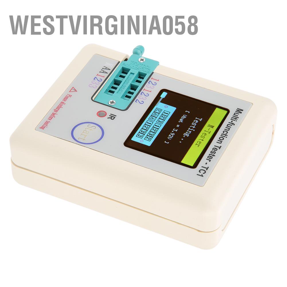 Có thể bán buôn LCD Transistor Tester Diode Triode Capacitance Meter LCR-T6 ESR NPN PNP MOSFET Westvirginia058 Hàng giao ngay