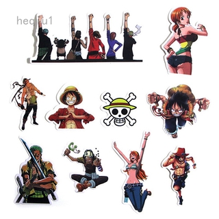 Miếng dán trang trí Laptop hình Anime One Piece Heqiu1
