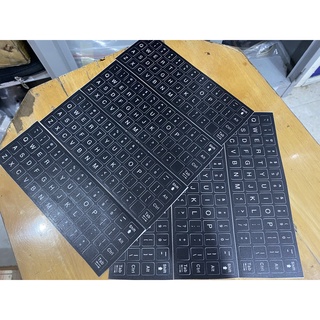 Miếng dán bàn phím tiếng anh cho laptop