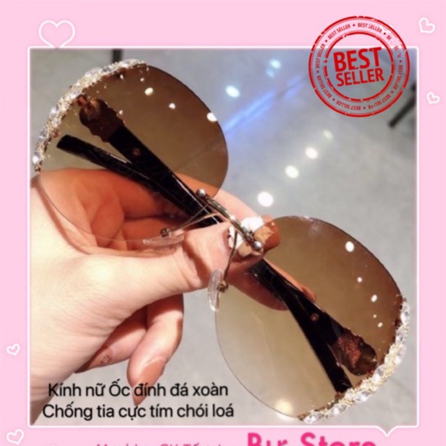 Kính ốc đá đính hột viền gọng B171 | BigBuy360 - bigbuy360.vn