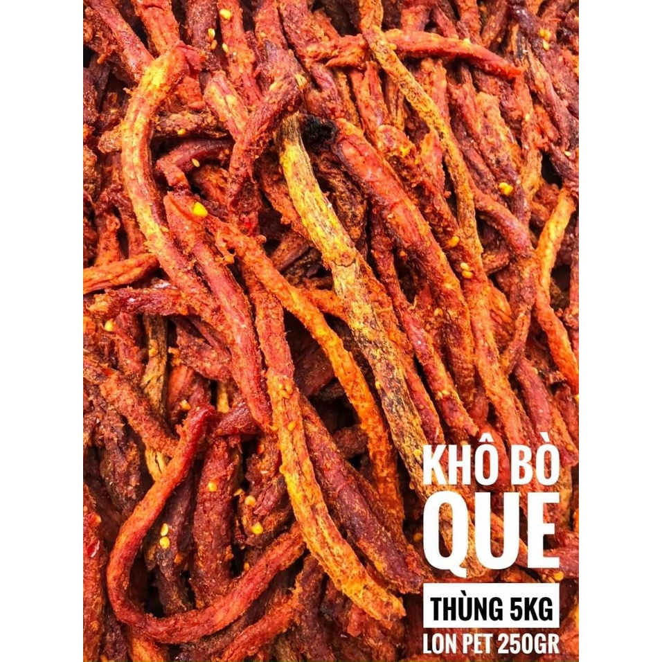 KHÔ BÒ QUE CAY CÓ TÂM QUÁN 250GR | BigBuy360 - bigbuy360.vn