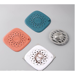 Miếng chặn tóc, rác, ngăn mùi hôi, dùng cho nhà tắm, bồn rửa chén