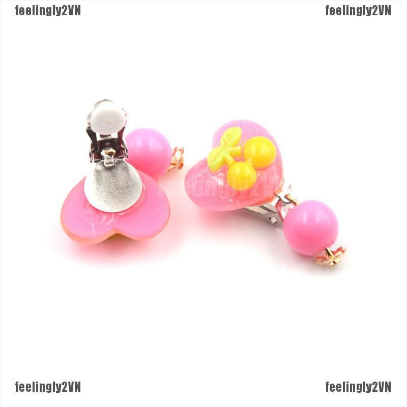 ❤Mặt Trời❤ Hộp 7 Đôi Bông Tai Họa Tiết Dễ Thương Cho Nữ