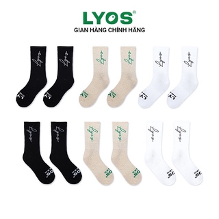 Vớ dài LYOS Soft màu Đen/ Trắng/ Kem
