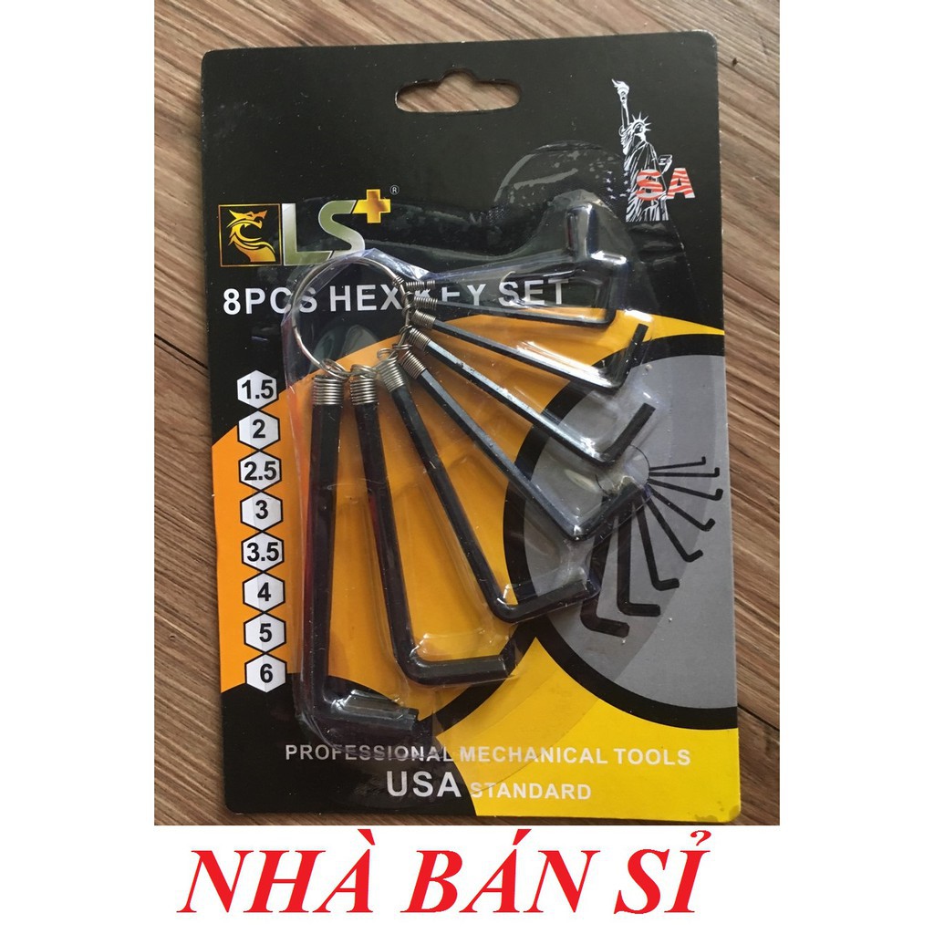 Bộ lục giác du lich 8 cây