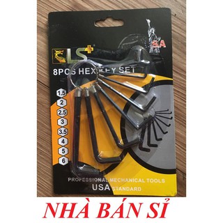 Bộ lục giác du lich 8 cây