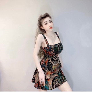 Đầm Thổ Cẩm Dự Tiệc Sang Chảnh ❤️freeship ❤️ảnh thật