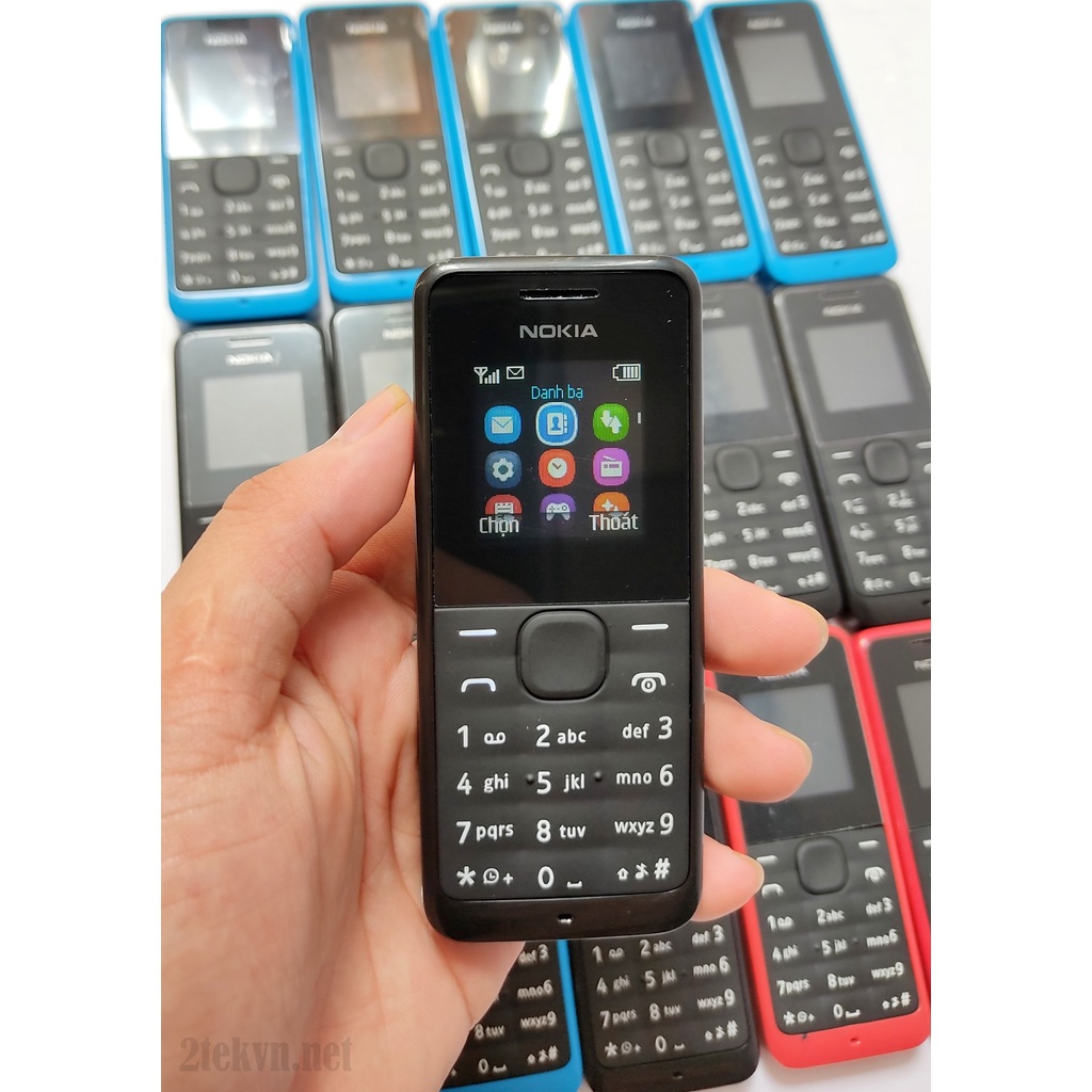 Điện thoại giá rẻ cho người già Nokia 105 (2015) pin trâu sóng khỏe