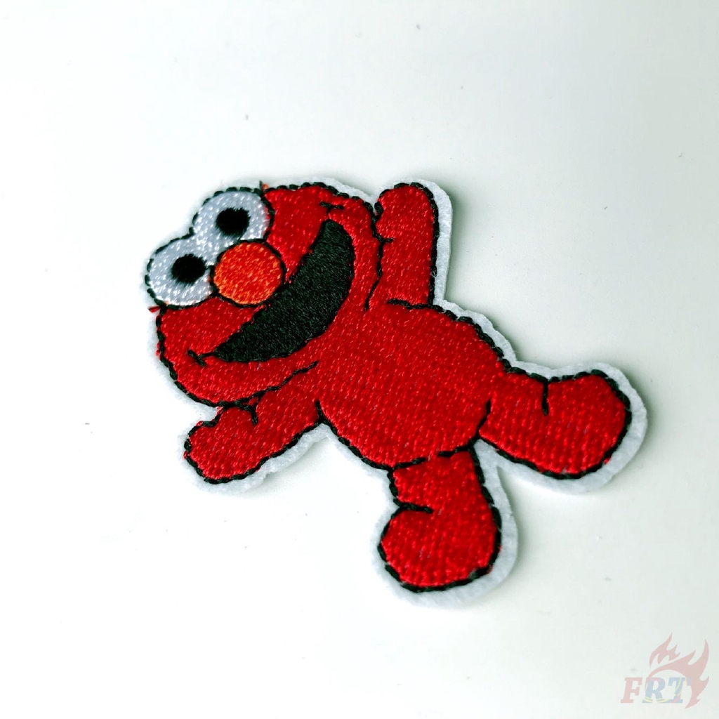 Mảnh may/ủi trang trí quần áo hình Sesame street