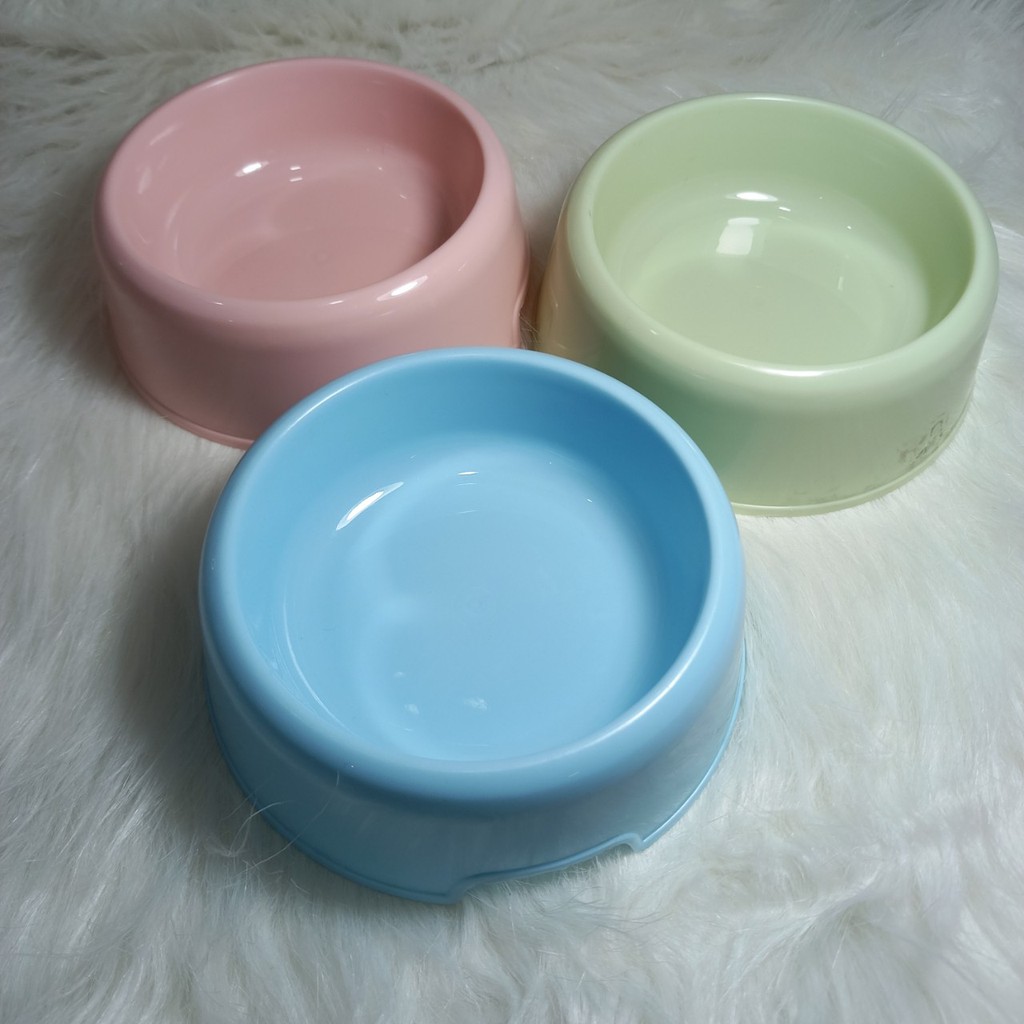 Bát ăn chó mèo - Bát nhựa 13cm
