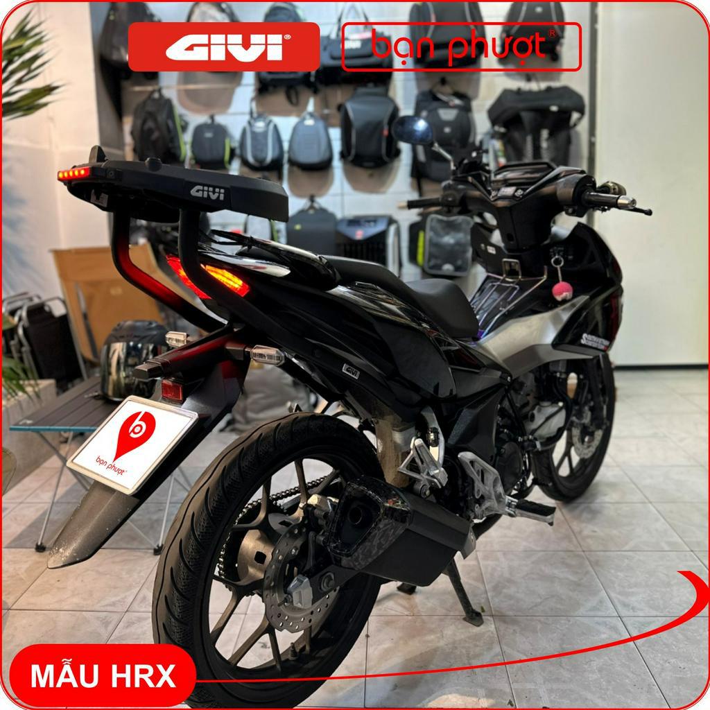 Baga Givi Gắn Thùng Sau Givi Cho Winner 150, Winner X V1, V2, V3 - Cảng Trợ Lực GIVI HRX, HRV Winner X/150 - Bạn Phượt