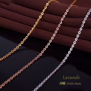   LAVANDE  Vòng Cổ Thép Titan Vòng Cổ Chữ Thập Vàng 18K Phù Hợp Với Dây Xích Xương Đòn Dây Xích Đơn Vòng Cổ Nữ Phụ Kiện Tắm GCAN Không Phai Màu 