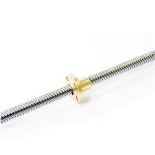 Vitme T8 bước 8 kèm đai ốc