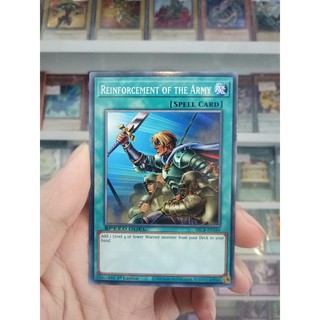 Thẻ Bài Lẻ YugiOh! Mã SBCB-EN160 - Reinforcement of the Army - Common - 1st Edition