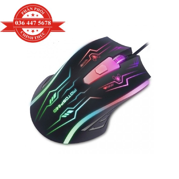 Chuột Game Thủ Motospeed F405 Optical Gaming Mouse - Hàng Chính Hãng