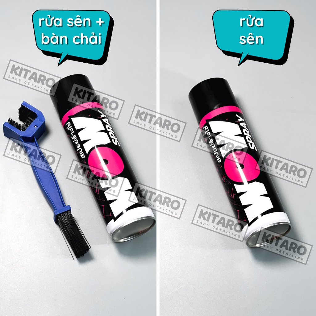 Rửa sên Wow - vệ sinh sên Wow 600ml