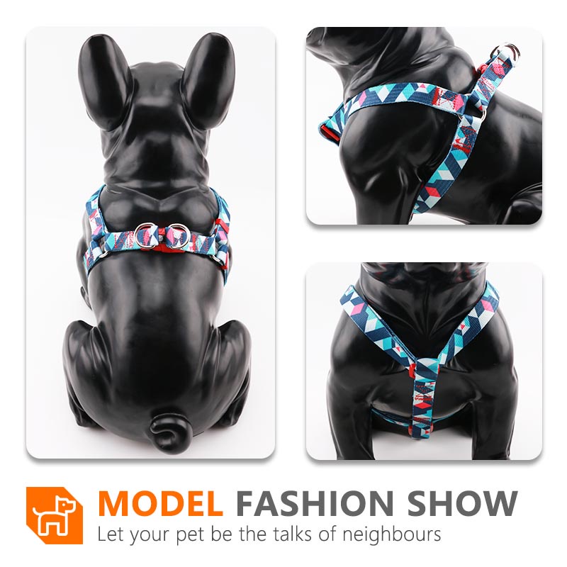 HamshMoc Dây Dắt Thú Cưng Đi Dạo Họa Tiết Hoa Có Thể Điều Chỉnh Kích Thước # 1