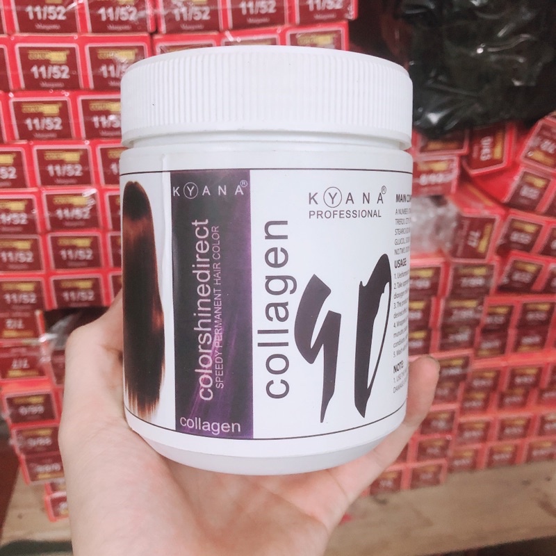 Bột tẩy tóc 9D , thuốc tẩy nhuộm tóc COLLAGEN KYANA 350g