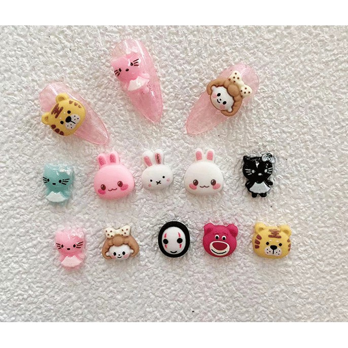 Hình trang trí nail dạng túi 15 cái/ túi