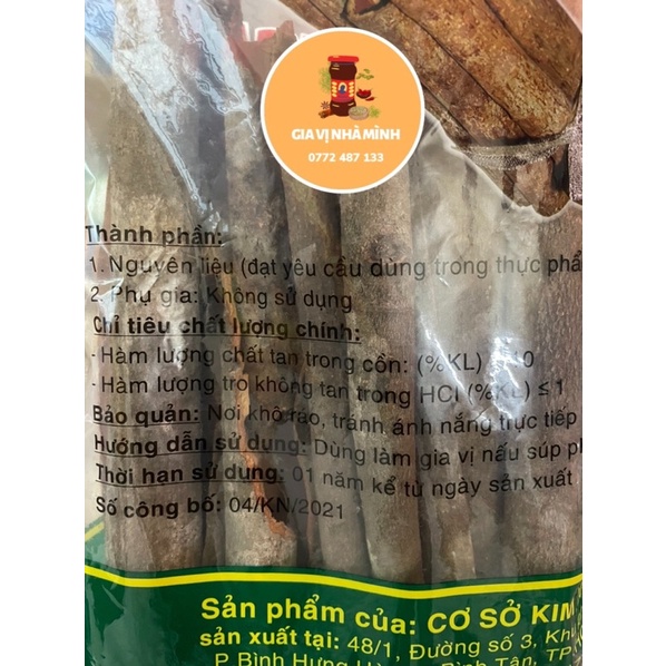 QUẾ CÂY KHÔ KIM NGA 500GR