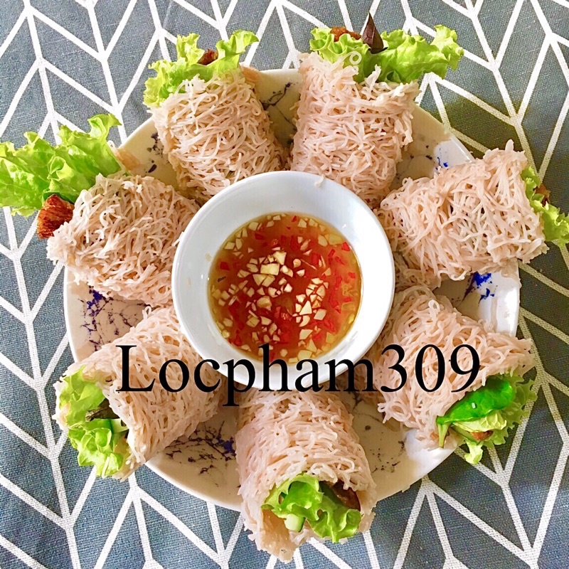 Bánh hỏi không hoá chất trắng lá dứa gạo lứt Phú Khang ăn kiêng giảm cân eat clean keto ăn chay Sa đéc sấy khô xuất khẩu