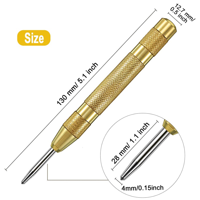 Bộ 10 Mũi Khoan 1/4 Inch Lục Giác 5 Rãnh Với Đầu Khoan Tự Động
