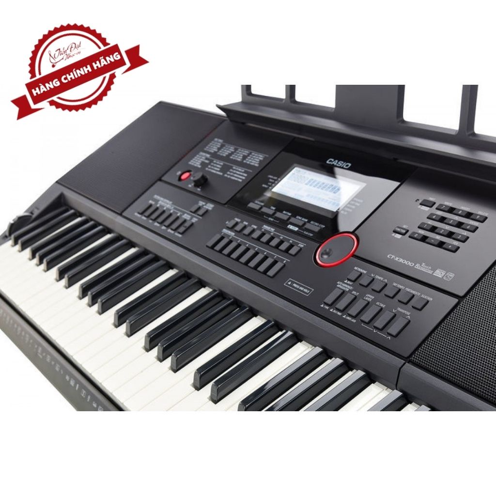 Đàn Organ Casio CT-X3000 Âm Thanh Aix Chất Lượng Cao Giao Diện Thân Thiện Dễ Sử Dụng