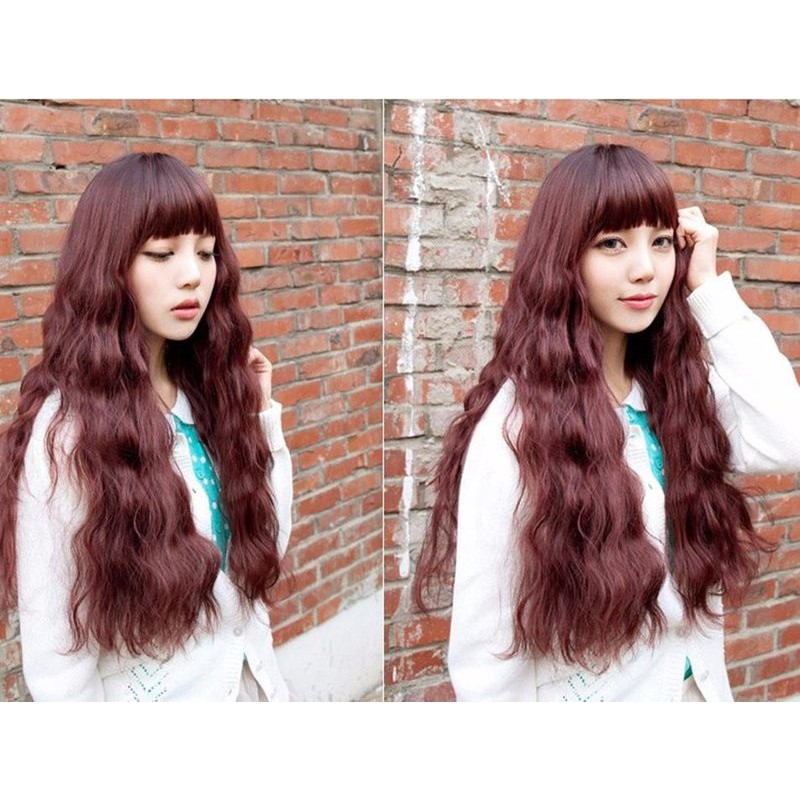 Tóc giả nữ hàn quốc + Tặng kèm lưới TG9