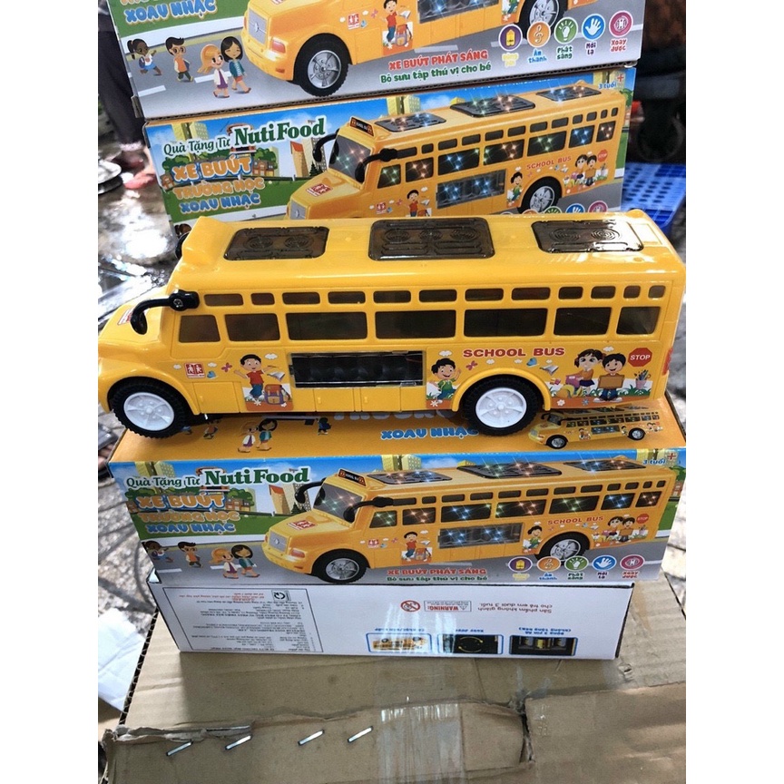 Xe buss trường học cho bé - quà tặng nuti