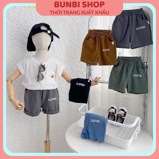 Quần sooc mùa hè cho bé,quần cotton bé trai bé gái 𝔹𝔼ℝℕ𝕀𝔼 siêu đẹp hàng việt nam xuất khẩu chuẩn loại 1