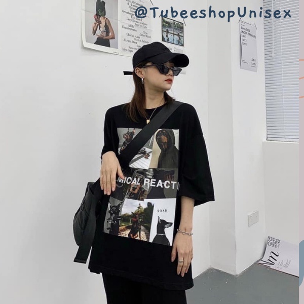 Áo thun Unisex Chemical Action Streetwear nam nữ