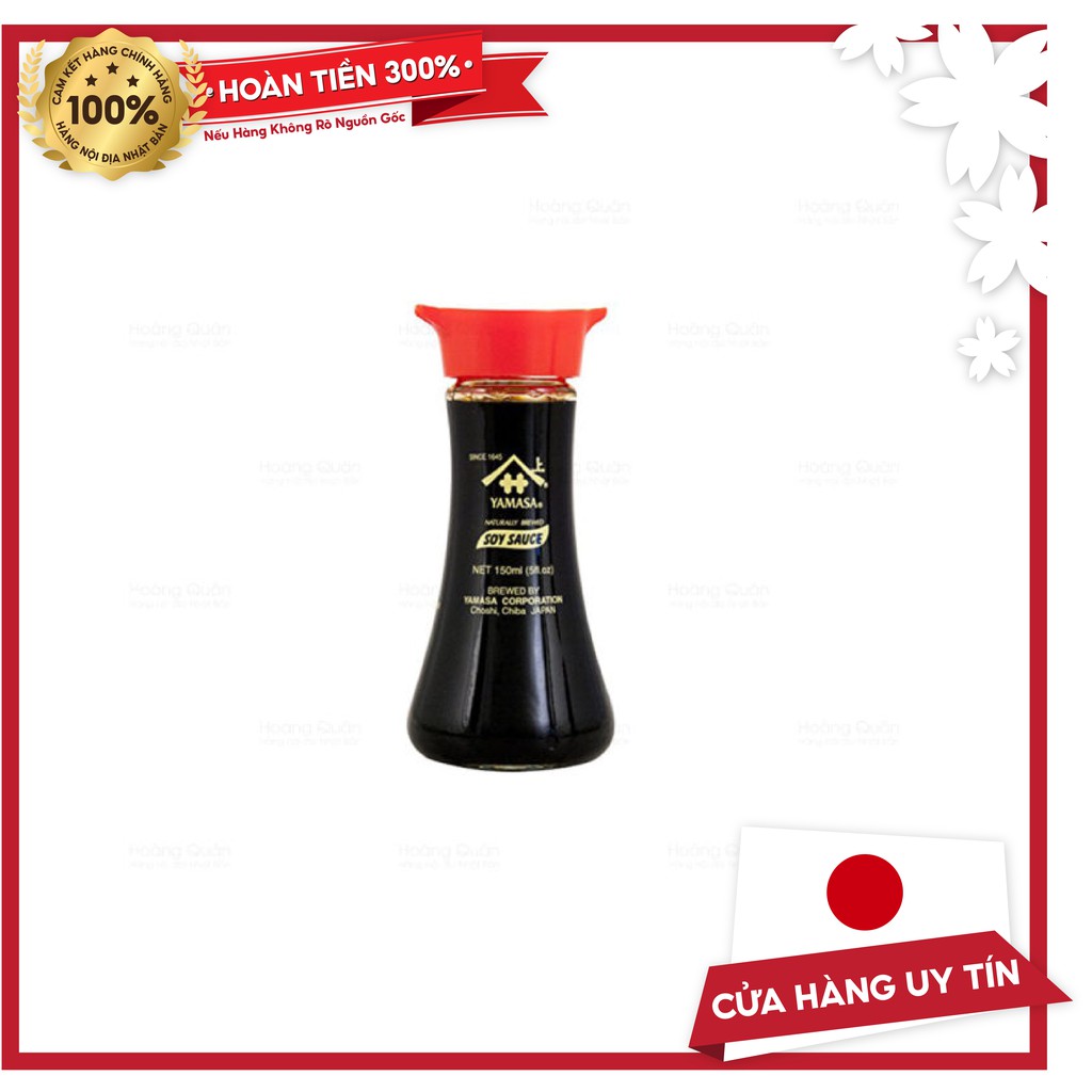 Nước tương Nhật Yamasa nguyên chất 150ml